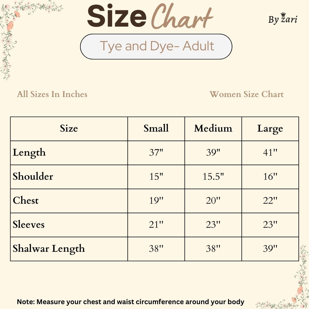 Tie and dye By Zari
