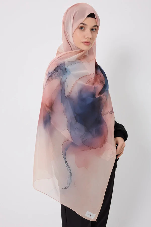 Printed Chiffon Hijab - Where I Begin