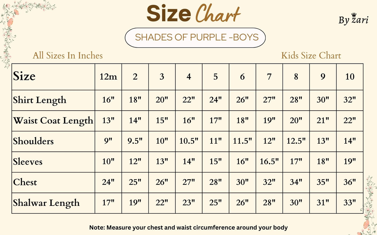 Shades of purple -Boys