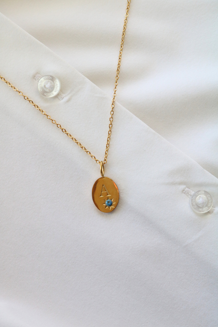 Name Initial Necklace