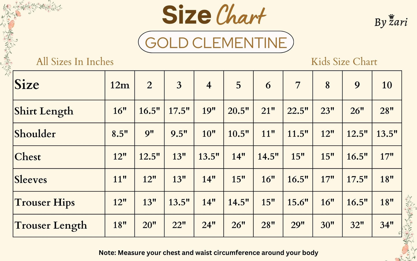 Gold Clementine