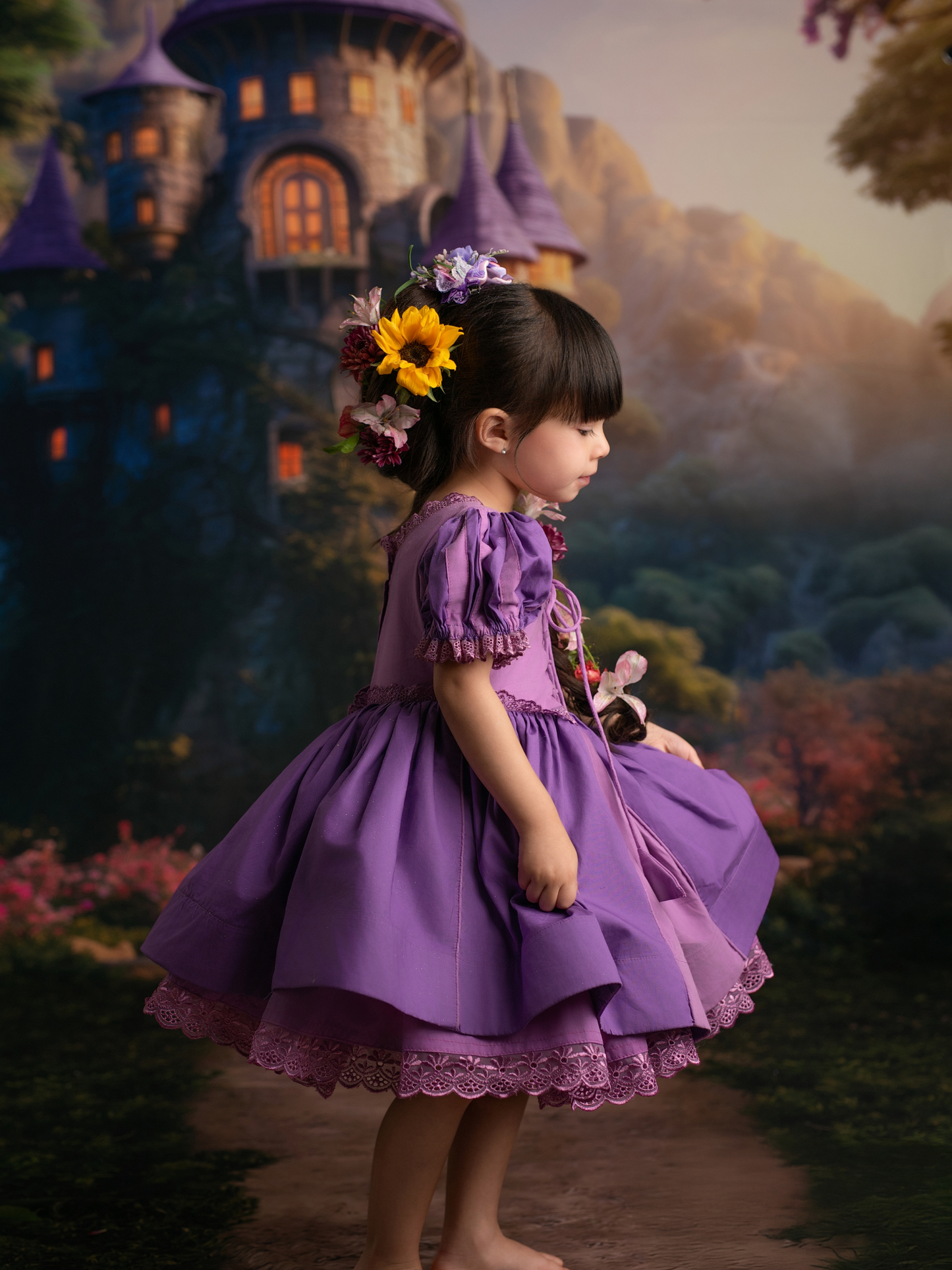 Lilac Princess Dress