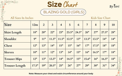 Blazing Gold (Girls)