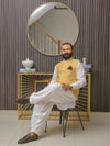 Dull Gold Vest Suit