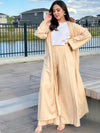 Tan Linen Set