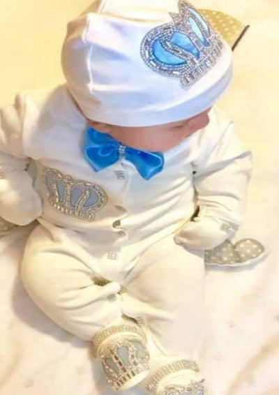 Baby blue angel wings outfit By Zari