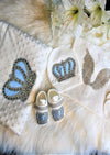 Baby Blue Outfit and Blanket By Zari