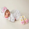 Baby Pink crown outfit By Zari