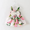 Cotton bow dress pink By Zari