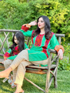 Green Kurta Set