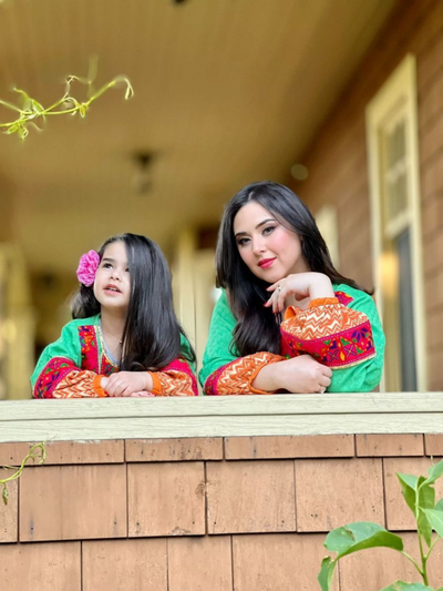 Green Kurta Set