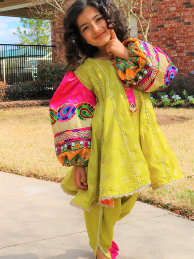 Green Jacquard