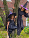 Black Cotton Witch Dress
